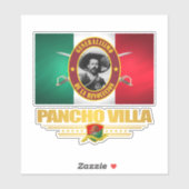 Pancho Villa Aufkleber (Blatt)