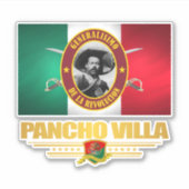 Pancho Villa Aufkleber (Vorderseite)