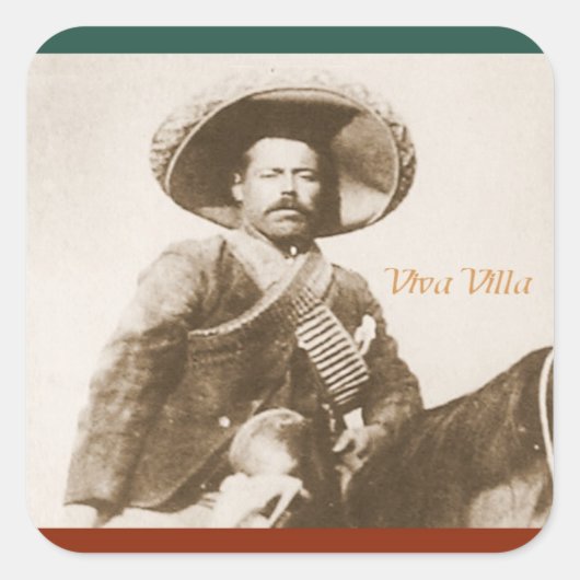 Pancho Villa Aufkleber (Vorderseite)