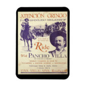 Pancho Villa Mexican General Cowboy Outlaw Magnet (Vertikal)