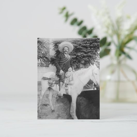 Pancho Villa Mexican RevolutionGeneral Postkarte (Stehend Vorderseite)