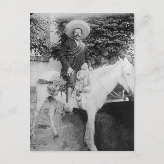 Pancho Villa Mexican RevolutionGeneral Postkarte (Vorderseite)