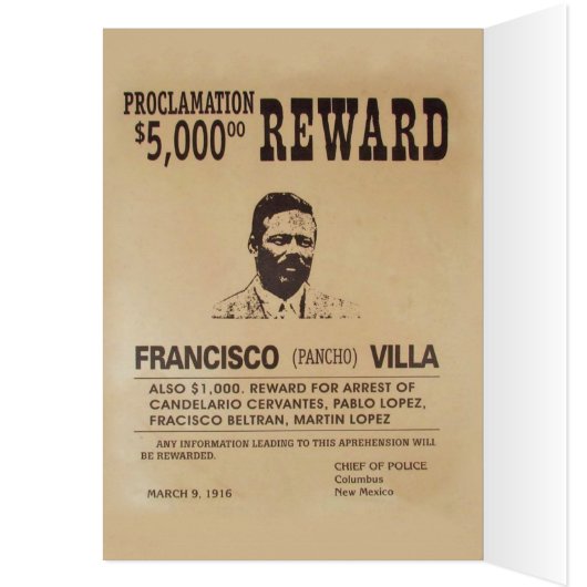 Pancho Villa 🔥 mexikanischer Held General (Innen (Links))