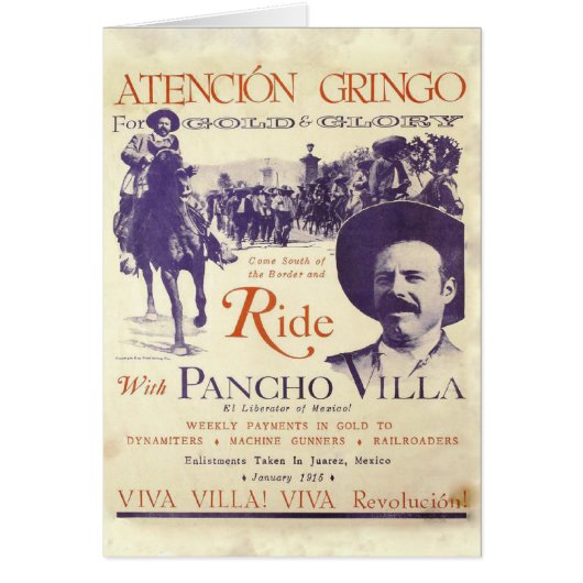 Pancho Villa 🔥 mexikanischer Held General (Vorne)