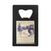 Pancho Villa 🔥 mexikanischer Held General Geldkarten Flaschenöffner (Rückseite)