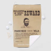 Pancho Villa 🔥 mexikanischer Held General Golfhandtuch (Insitu)