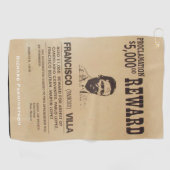 Pancho Villa 🔥 mexikanischer Held General Golfhandtuch (Horizontal)