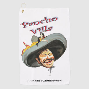 Pancho Villa 🔥 mexikanischer Held General Golfhandtuch