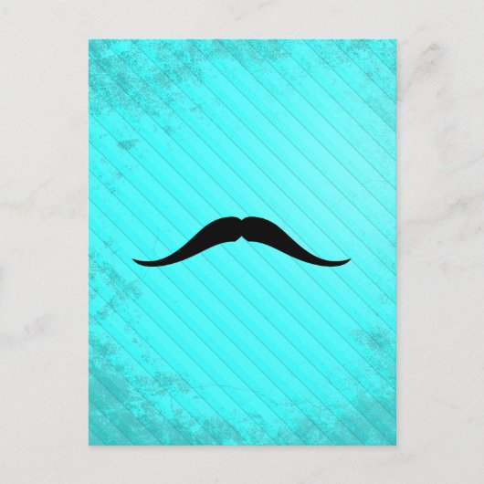 Pancho Villa Mustache Postkarte (Vorderseite)