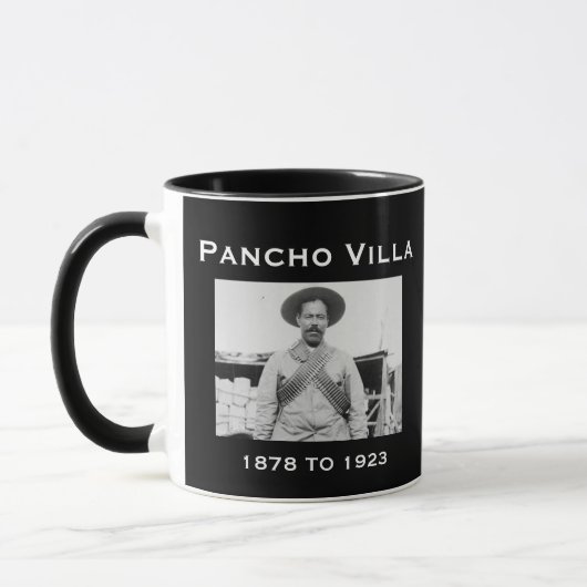 Pancho Villa of Mexico Portrait Tasse (Links)