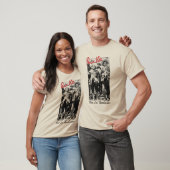 Pancho Villa und Contreras mexikanischer Krieg T-Shirt (Unisex)