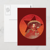 Pancho Villa Vintag Red Star Postkarte (Vorne/Hinten)