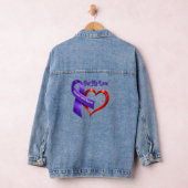 Pancreatic Awareness Denimjacke Jeansjacke (Hangar)