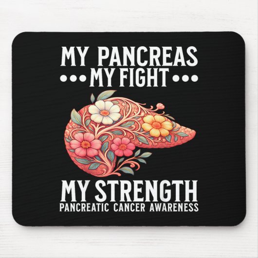 Pancreatic Cancer Awareness Pancreatic Cancer  Mousepad (Vorne)