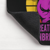 Pancreatitis-Krieger-Shirt Unzerbrechlich Mousepad (Ecke)