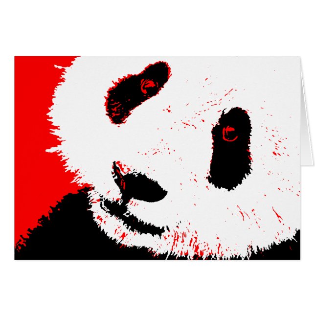 Panda. (Vorderseite (Horizontal))