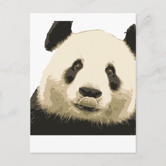 PANDA 2 POSTKARTE (Vorderseite)