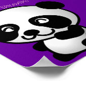 Panda <3 Poster (Ecke)