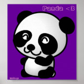 Panda <3 Poster (Vorne)