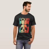 Panda 4 Panda 4 T-Shirt (Vorne ganz)