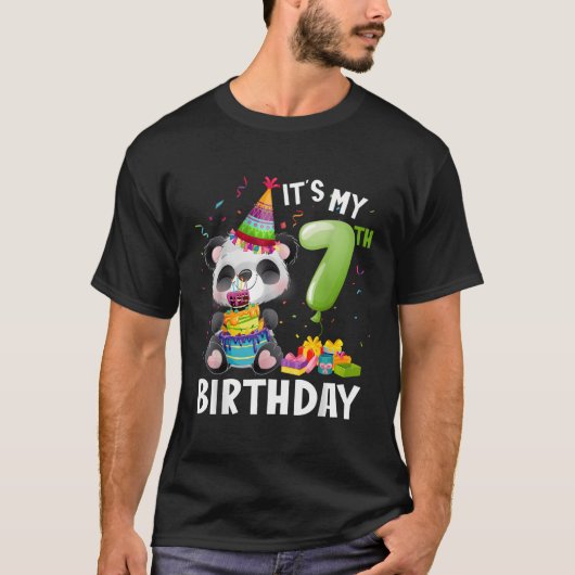 Panda 7th I M 7 Ns T-Shirt (Vorderseite)