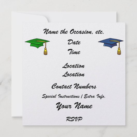 Panda Abschluss - SRF Einladung (Rückseite)