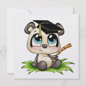 Panda Abschluss - SRF Einladung (Vorderseite)