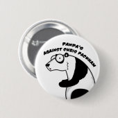 Panda-Abzeichen Button (Vorne & Hinten)