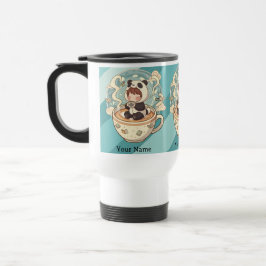 Panda Adventure Travel Mug Reisebecher