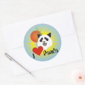 Panda (Ailuropoda melanoleuca) Aufkleber (Umschlag)