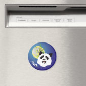 Panda (Ailuropoda melanoleuca) Magnet (In Situ (Geschirrspüler))