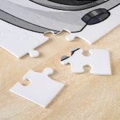 Panda als Astronaut mit Helmet Puzzle (Seite)