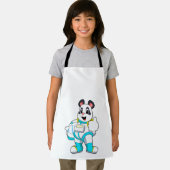 Panda als Astronaut mit Kostüm Schürze (Insitu)