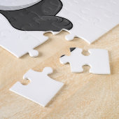 Panda als Baker mit Brot Puzzle (Seite)