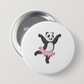 Panda als Ballerina im Ballett Button (Vorne & Hinten)