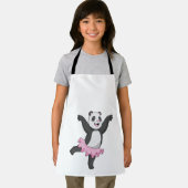 Panda als Ballerina im Ballett Schürze (Insitu)