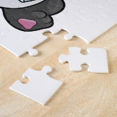 Panda als Krankenschwester mit Spritze Puzzle (Seite)