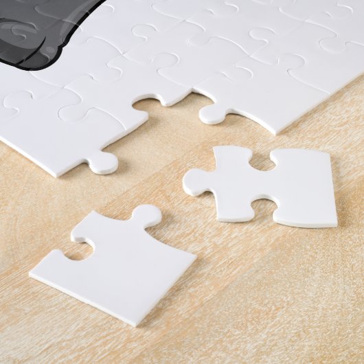 Panda als Maler mit Pinsel und Farbe Puzzle (Seite)