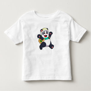 Panda als Student Kleinkind T-shirt
