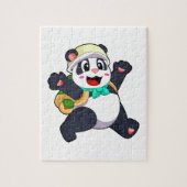 Panda als Student Puzzle (Vertikal)