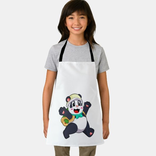 Panda als Student Schürze (Insitu)