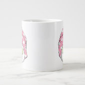 Panda am Wellness-Center Jumbo-Tasse (Vorderseite)
