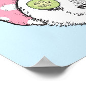 Panda am Wellness-Center Poster (Ecke)