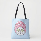 Panda am Wellness-Center Tasche (Vorderseite)