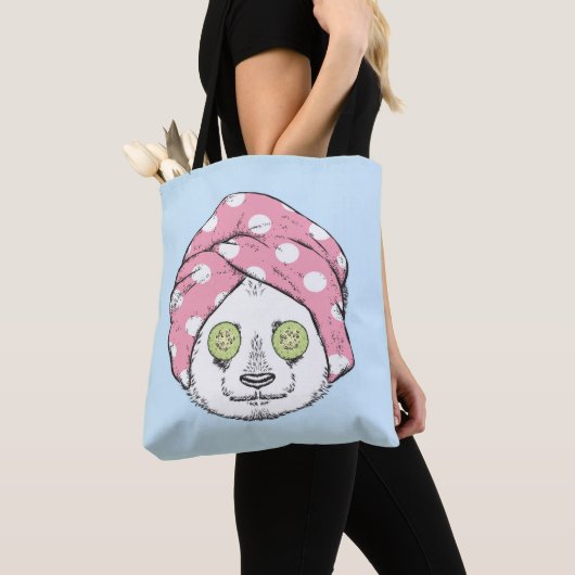 Panda am Wellness-Center Tasche (Von Nahem)