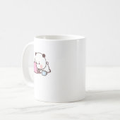 Panda and Brownie Bear Couple Kaffeetasse (Vorderseite Links)