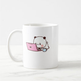 Panda and Brownie Bear Couple Kaffeetasse