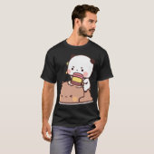 Panda and Brownie Bear Couple T-Shirt (Vorne ganz)