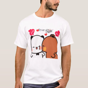 Panda and Brownie - True Love BuBu DuDu Couple2024 T-Shirt