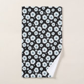 Panda Anemone Blumenhandtuch Badhandtuch Set (Handtuch)